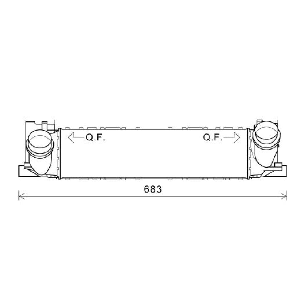 intercooler bmw 1 series f20 f21 2011 2015 17517600530