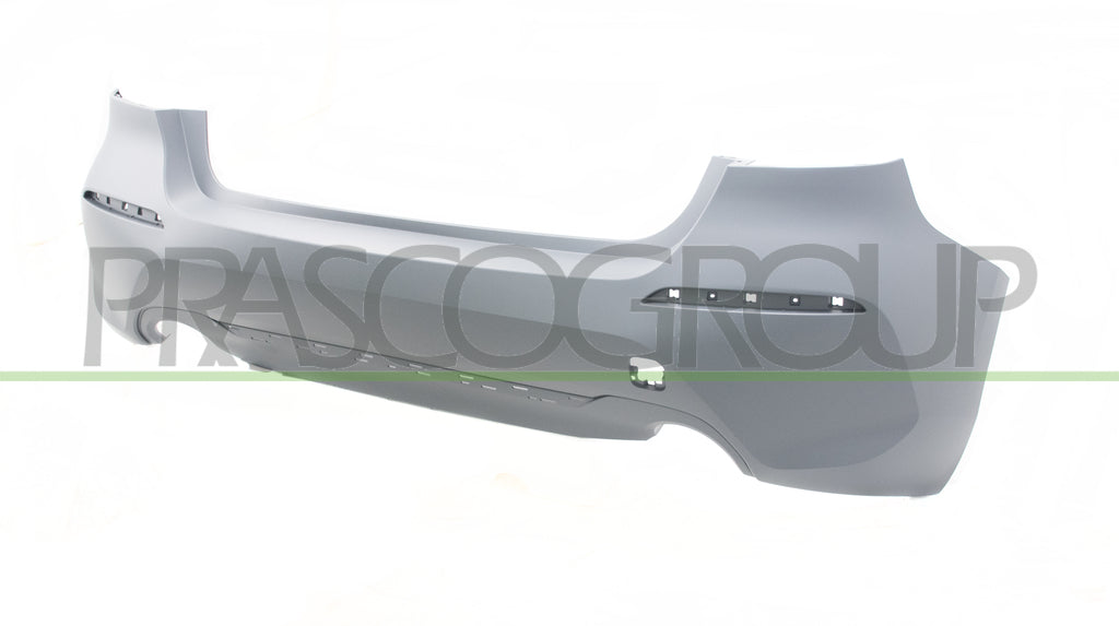 paraurti posteriore con primer con tracce pdc e park assist con scarico singolo a destra e sinistra mod luxury bmw 1 series f40 sport luxury line 2019 bm1281052