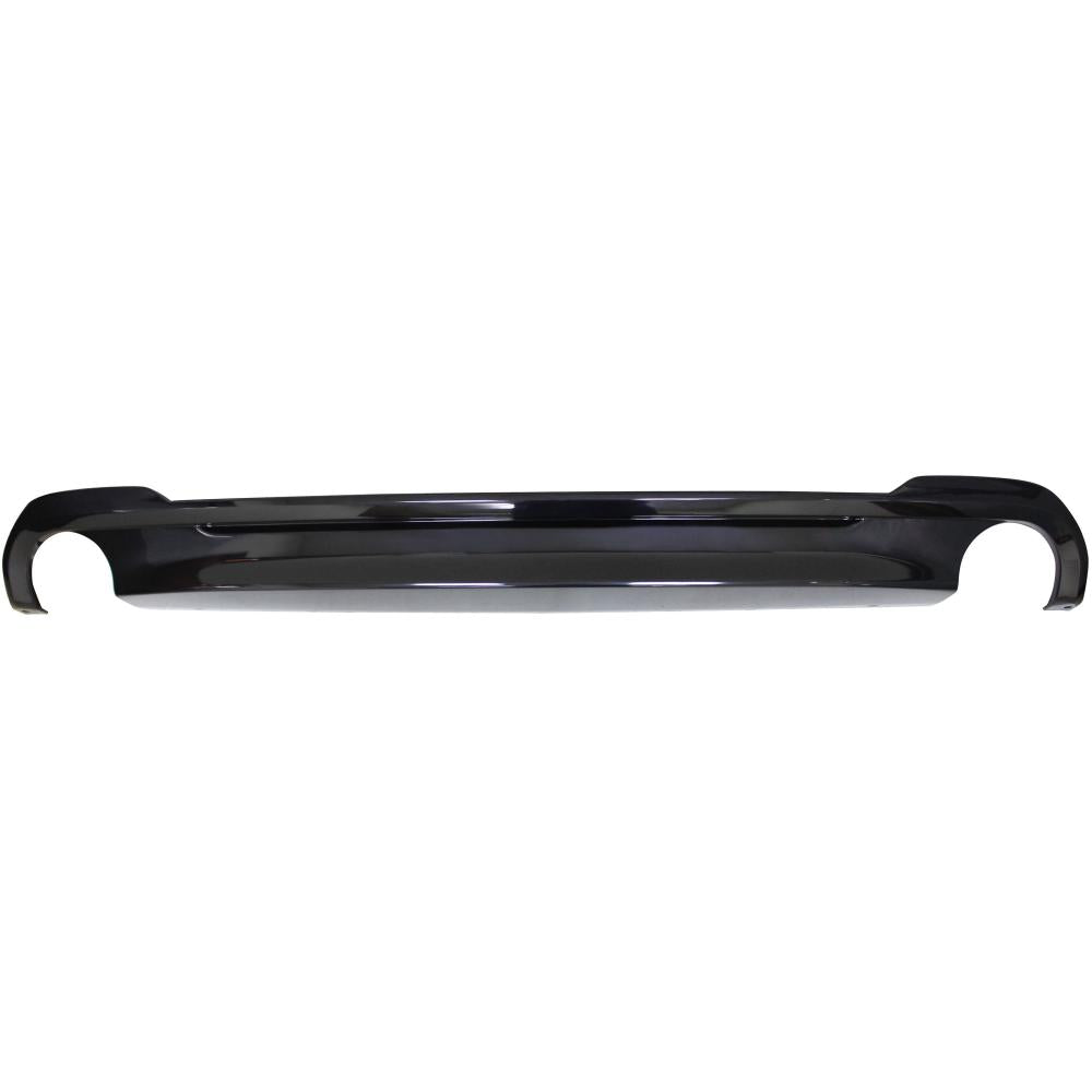 spoiler paraurti posteriore nero lucido con scarico singolo a destra e a sinistra mod sport bmw 1 series f40 sport luxury line 2019 51127490762