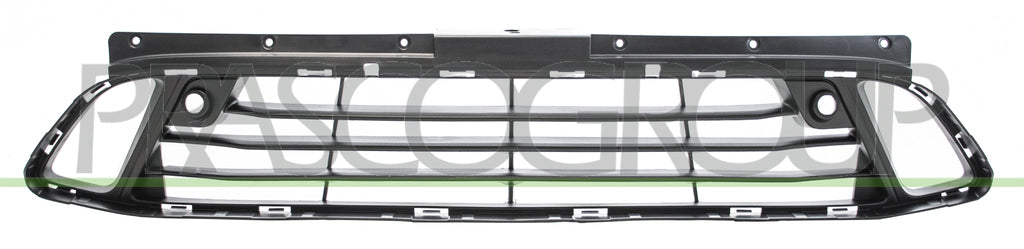 griglia paraurti anteriore centrale nera aperta ai lati con fori pdc supporti bmw 2 series f45 f46 active gran tourer 2014 2018 bm2002140