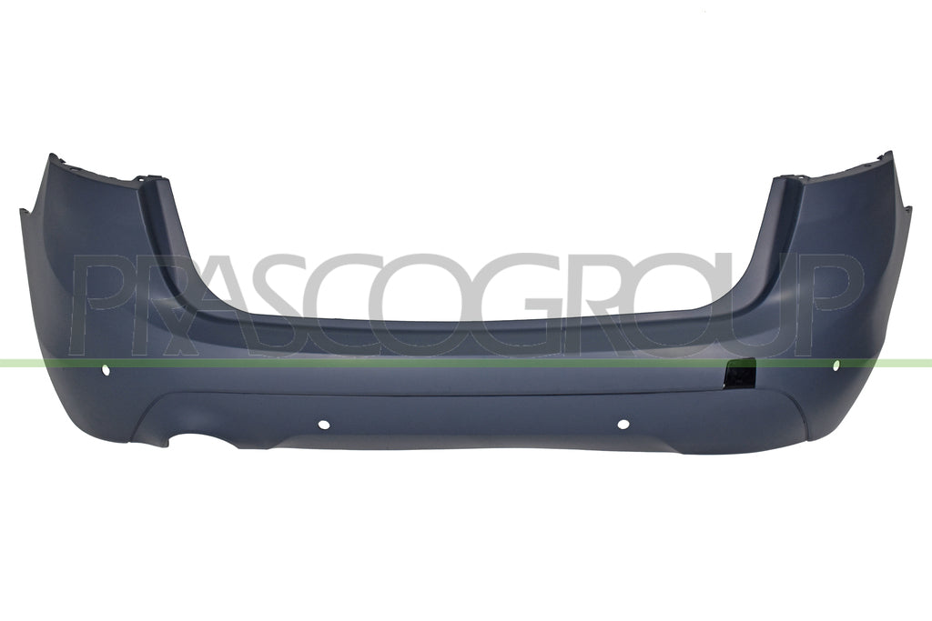 paraurti posteriore con primer con fori pdc supporti con scarico singolo a sinistra mod active tourer bmw 2 series f45 f46 active gran tourer lci 2018 2021 bm2021061