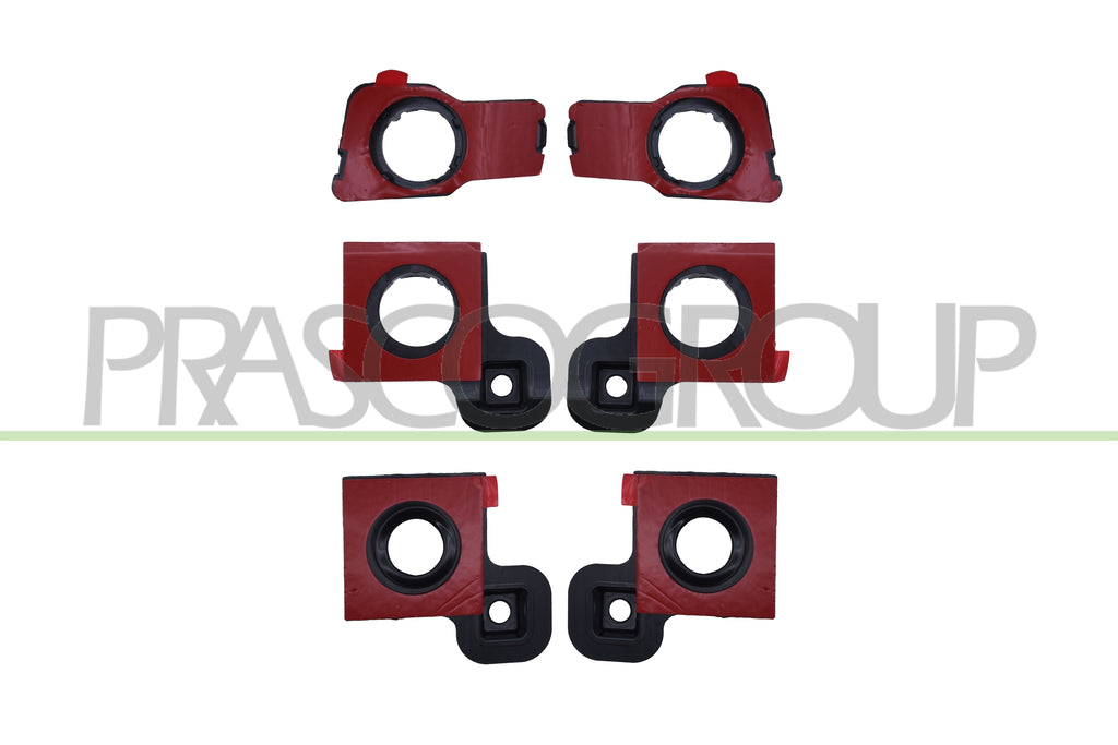kit supporto sensori paraurti posteriore 6 pezzi bmw 3 series g20 g21 mtech lci 2022 bm3511350