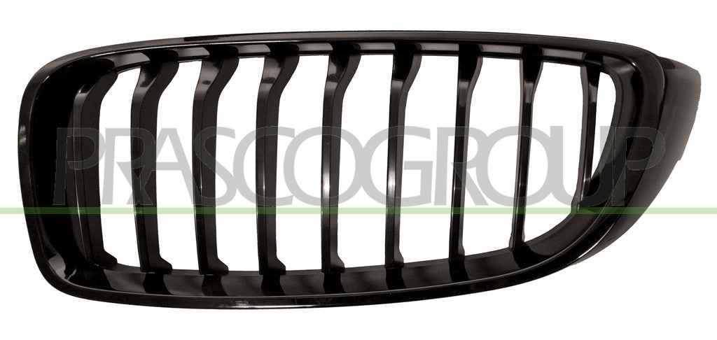 griglia radiatore sinistra verniciata nera lucida bmw 4 series f32 f33 coupe cabrio mtech 2014 2017 bm4002004