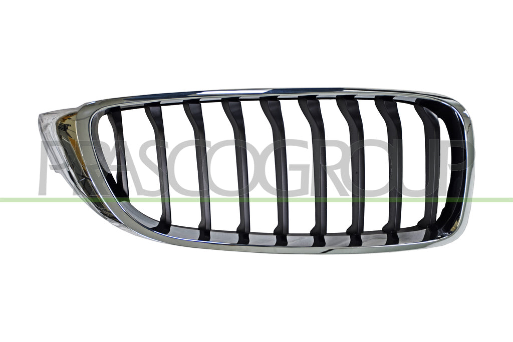 griglia radiatore destra nera con cornice cromata bmw 4 series f36 grand coupe mtech 2015 2017 bm4002013
