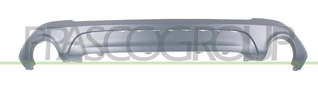 spoiler paraurti posteriore con primer con fori modanatura con scarico singolo a destra e a sinistra mod x line bmw x1 f48 lci 2019 2022 bm7081881
