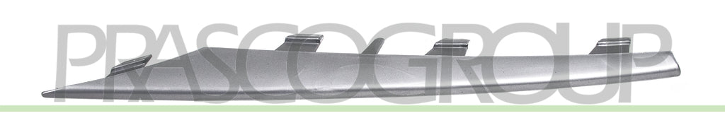 modanatura sinistra griglia radiatore paraurti anteriore argento bmw x5 e70n 2010 2013 bm8242304