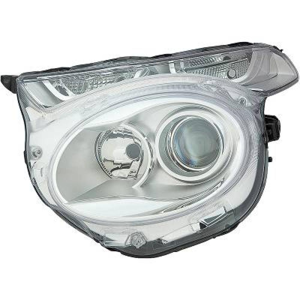 proiettore sinistro h7 h7 elettrico senza motore versione valeo citroen c1 2014 ci2064904