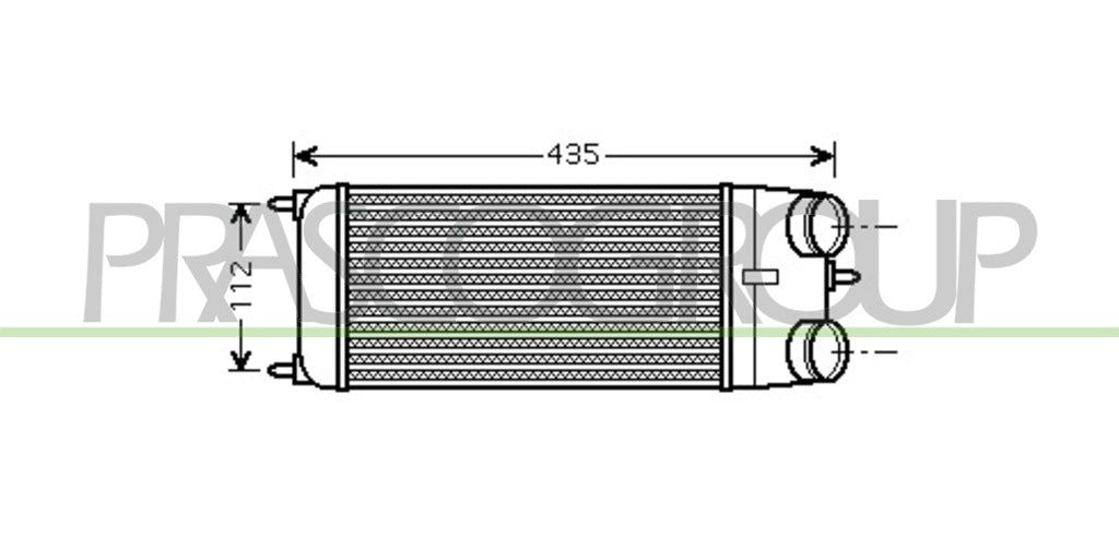 intercooler citroen c2 2008 2010 ci305n001