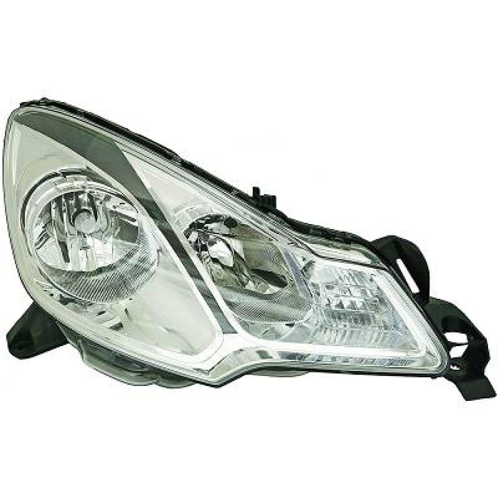 proiettore destro h1 h7 elettrico con motore nero citroen ds3 2009 2016 ci3254903