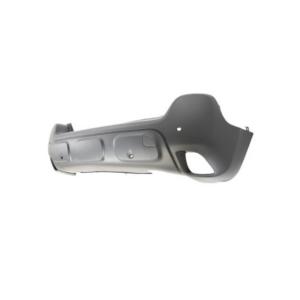 paraurti posteriore nero goffrato con fori pdc e tracce park assist citroen c3 aircross 2017 2021 ci3301052