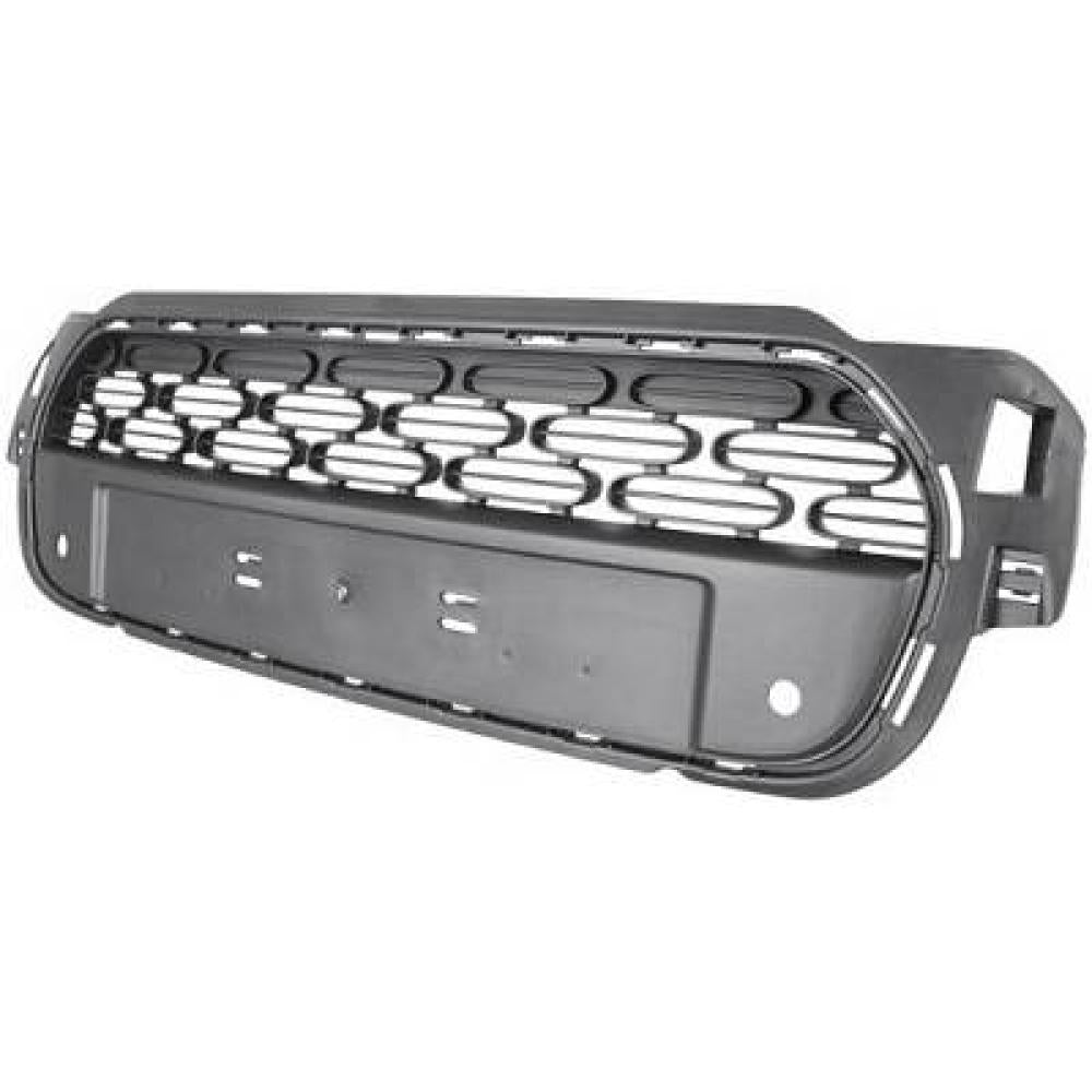 griglia paraurti anteriore centrale nera goffrata con fori pdc supporti citroen c3 2020 2024 ci3312130