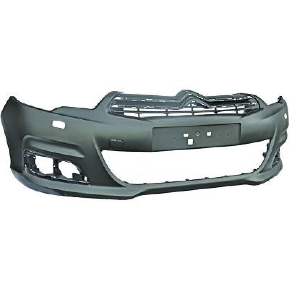 paraurti anteriore con primer con fori lavafari citroen c4 2010 2017 ci4271011