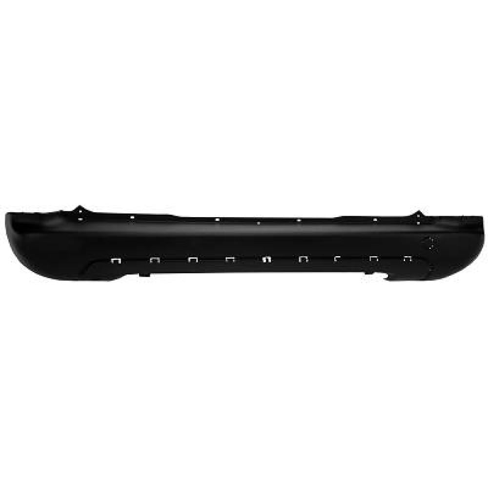 paraurti posteriore nero goffrato con tappo copri gancio con tracce pdc con fori modanatura citroen berlingo 2008 2011 ci9181090