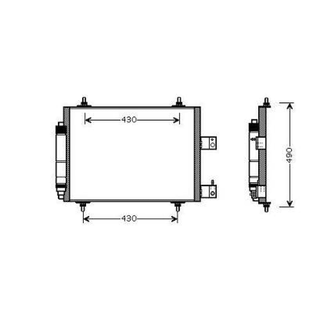 condensatore citroen jumpy dispatch 2007 2016 1489398080