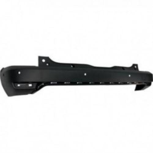 paraurti posteriore nero goffrato con fori pdc e fori park assist supporti dacia jogger 2021 da7601071