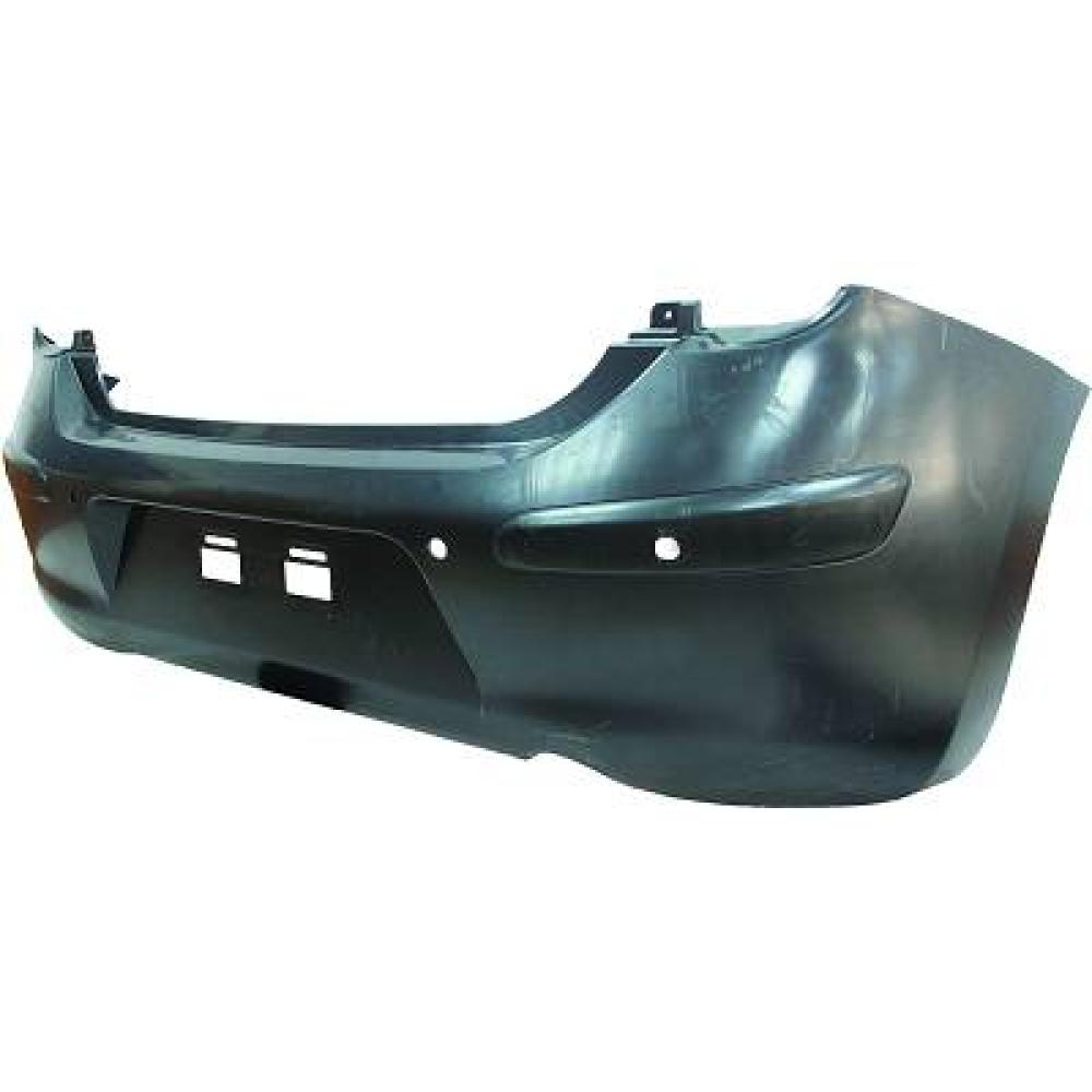 paraurti posteriore nero liscio da primerizzare con fori pdc nissan micra k13 2010 2013 ds0141061