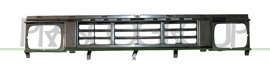 griglia radiatore nero argento mod king cab 86 92 nissan terrano pathfinder king cab 2wd 4dw 1986 1997 ds2712011