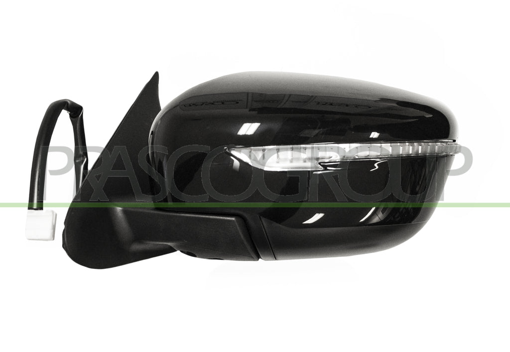 retrovisore sinistro elettrico nero termico con fanale chiudibile convesso nissan juke 2014 2019 ds7027344