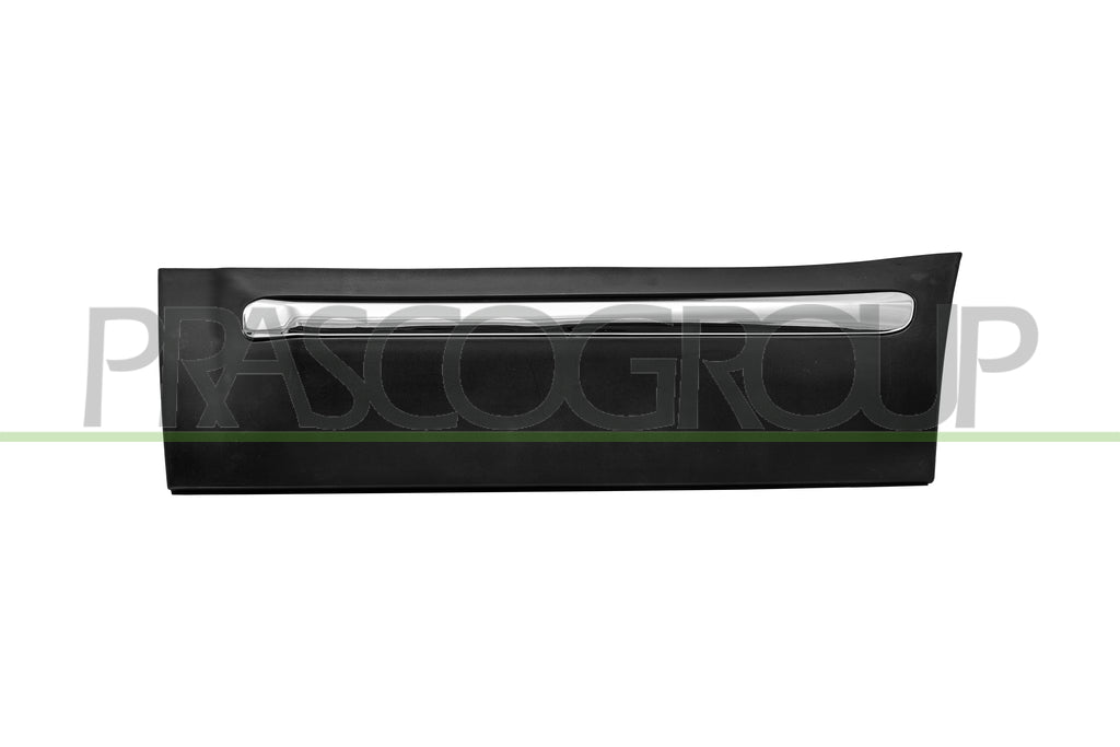 modanatura porta posteriore sinistra nera con profilo cromato nissan qashqai 2006 2010 ds7101464