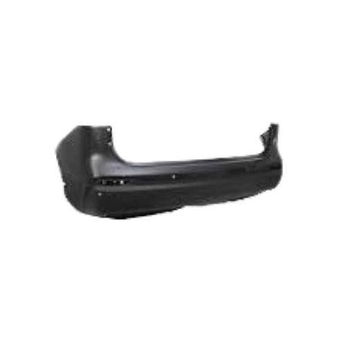 paraurti posteriore nero liscio da primerizzare con tracce pdc con tappo copri gancio traino mod visia acenta nissan qashqai j11 2017 2021 ds7131050