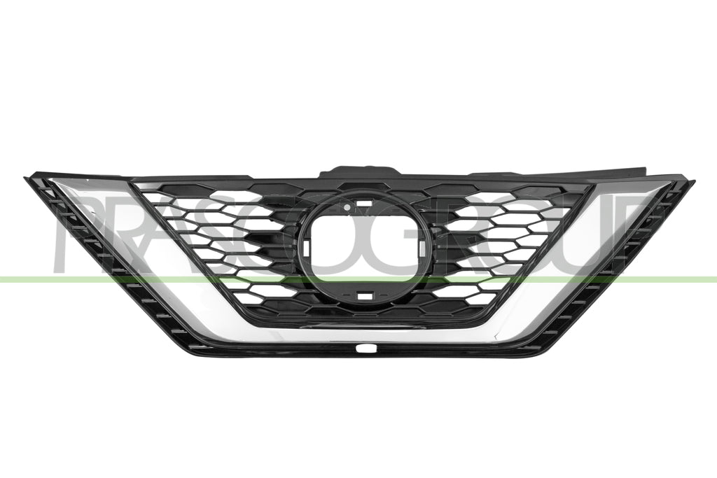 griglia radiatore nera con foro grande per telecamera mod 02 18 nissan qashqai j11 2017 2021 ds7132031