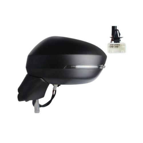 retrovisore sinistro elettrico con primer termico con fanale con blis convesso 9 pins mod visia nissan qashqai j12 2021 ds7147314