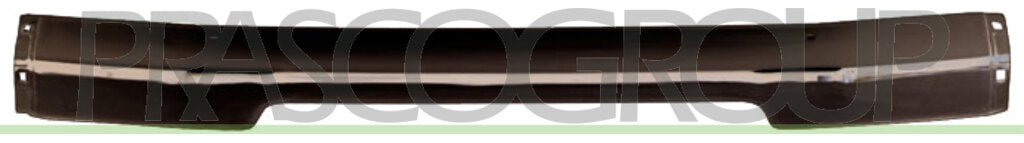paraurti anteriore centrale nero con fori nissan navara king cab 1997 2001 ds8101012