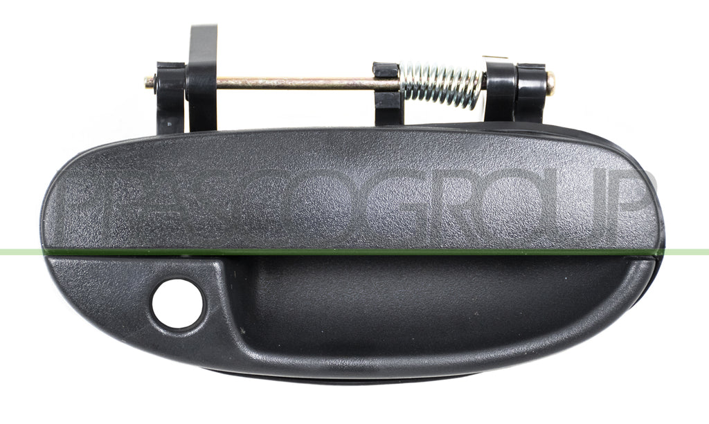 maniglia anteriore destra esterna nera con foro nottolino chevrolet daewoo lanos 1997 2000 dw0208001