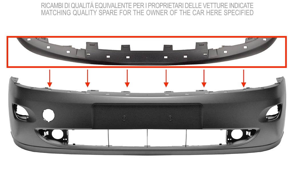 paraurti anteriore con primer ford focus 1998 2001 fd4201001