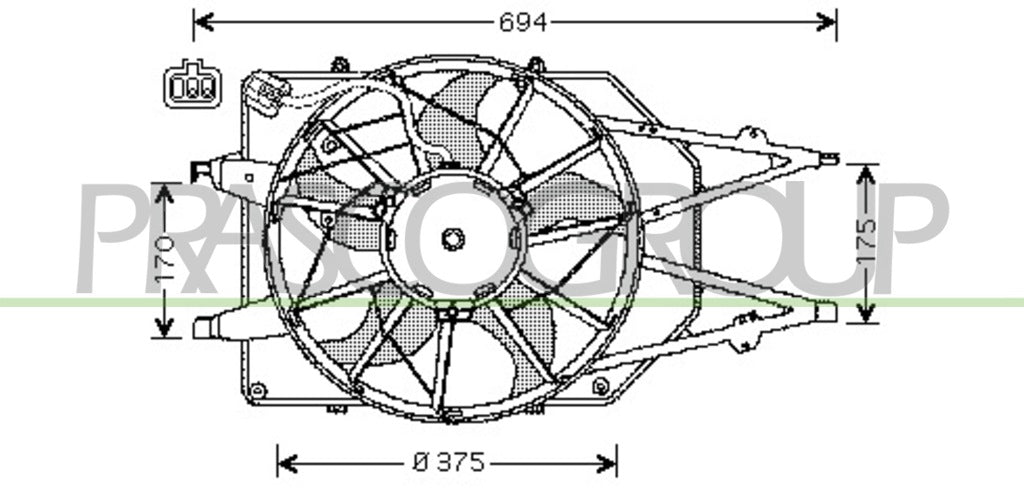ventola ford focus 1998 2001 fd420f003