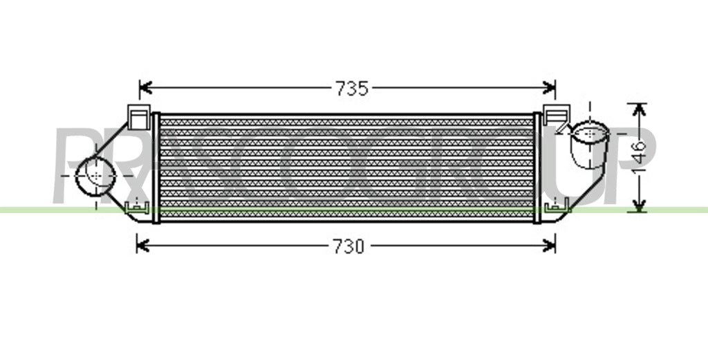 intercooler ford focus 2001 2005 fd422n001