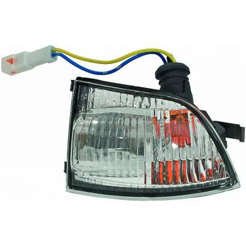 calotta retrovisore sinistro nera liscia con sede fanale ford focus 2005 2007 fd4247424