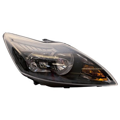 proiettore destro h1 h7 elettrico nero cromato con motore ford focus 2007 2011 fd4264913