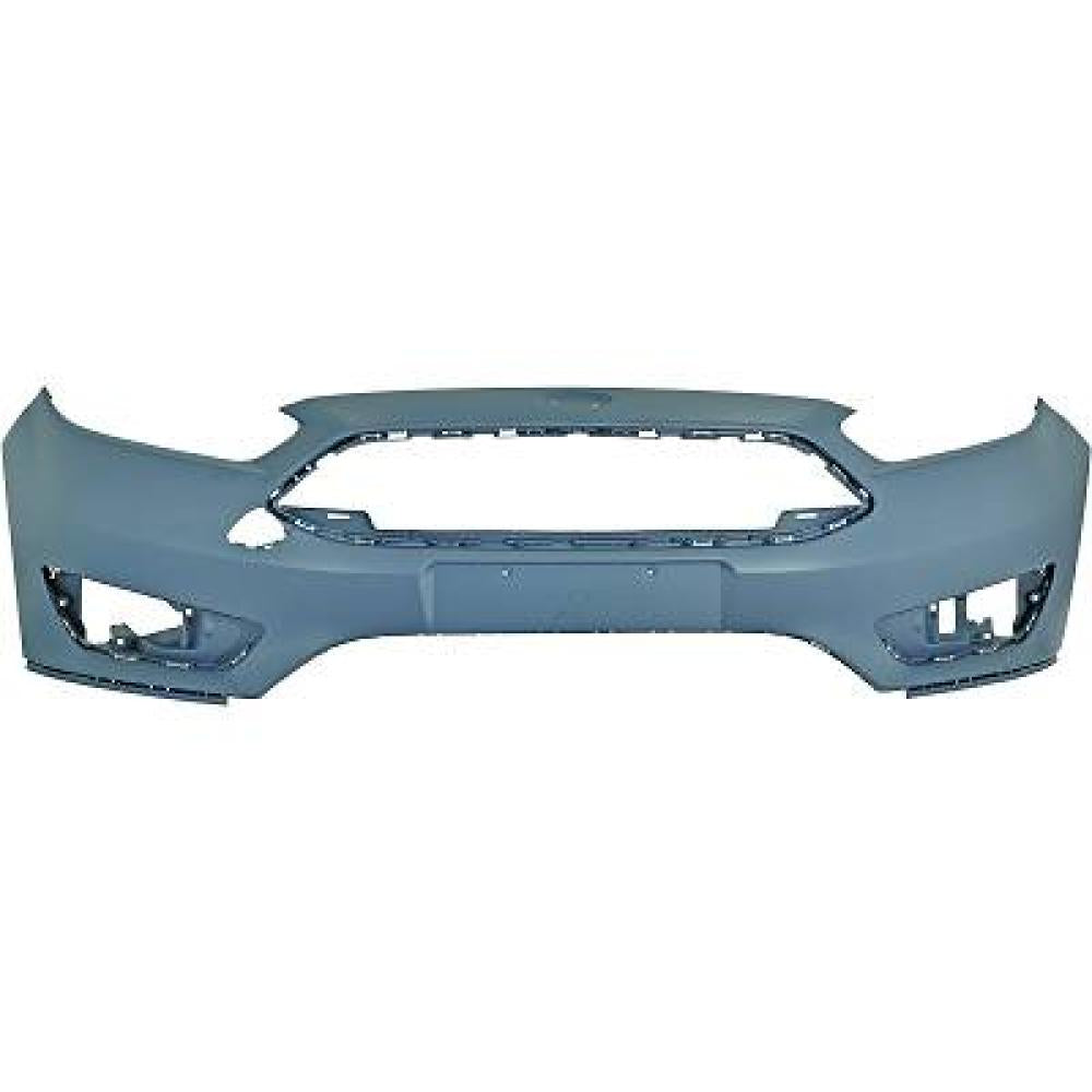 paraurti anteriore con primer con tracce pdc e lavafari sede targa di 56 cm ford focus 2015 2018 fd4301011
