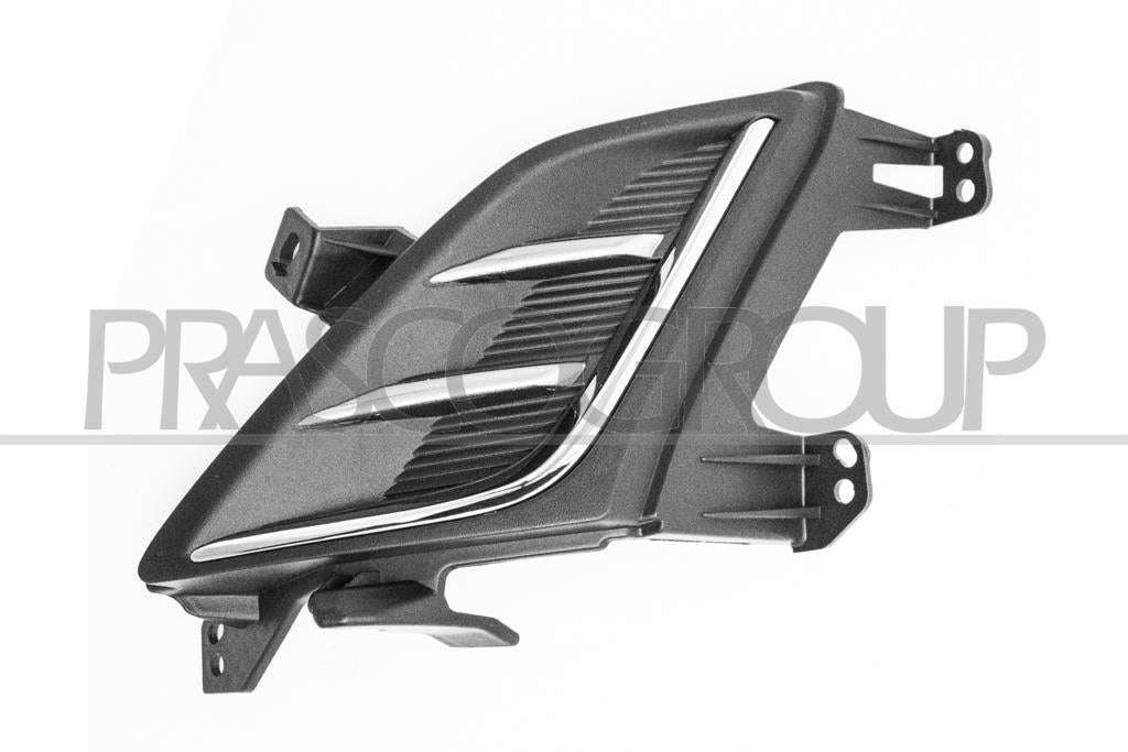 griglia sinistra paraurti anteriore nera con cornice cromata ford focus 2018 2022 fd4322124