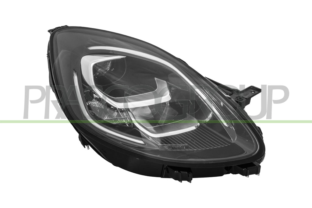 proiettore destro h1 led elettrico con motore con luce diurna led cromato nero versione valeo mod titanium ford puma 2019 fd6204913