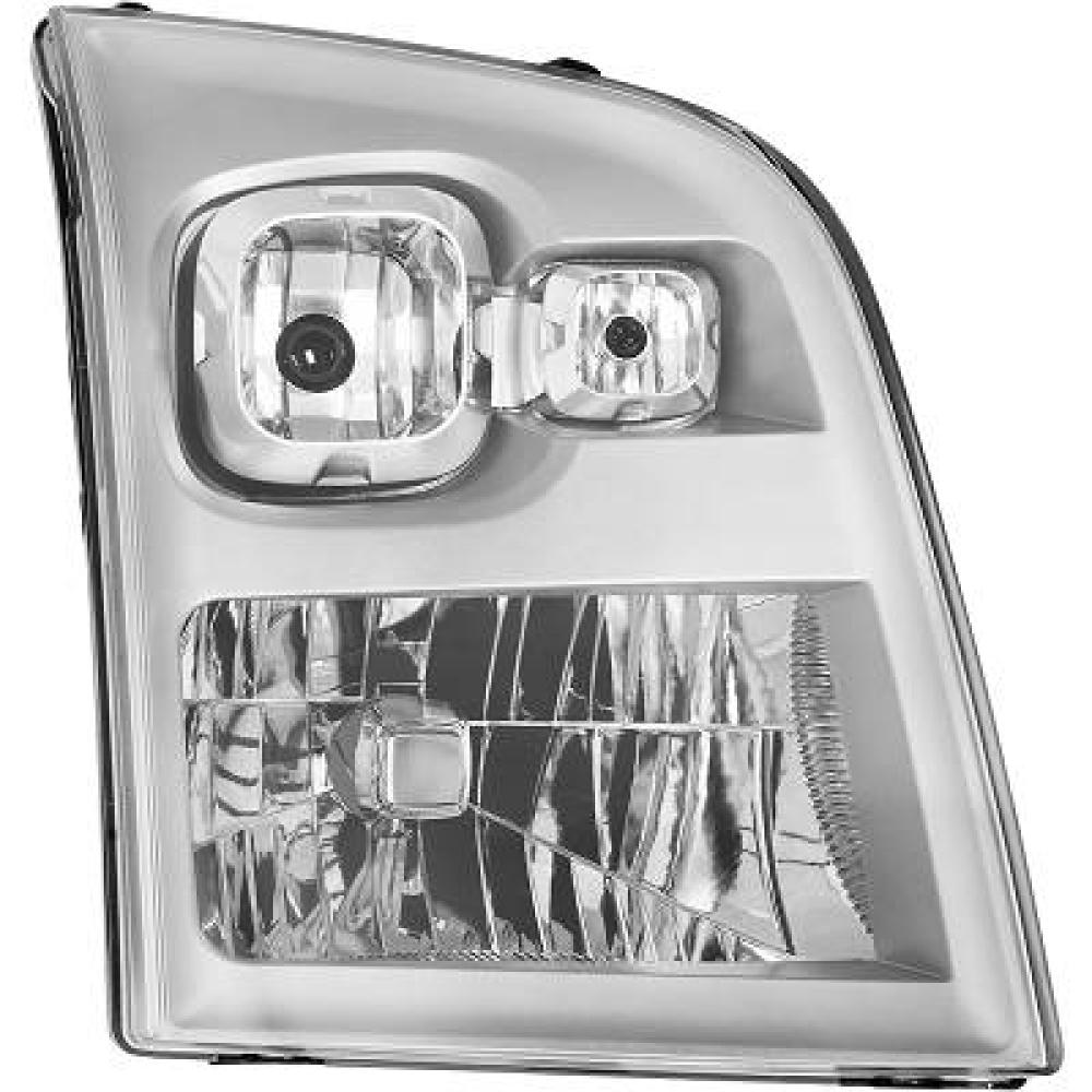proiettore destro h4 elettrico con motore ford transit 2006 2013 fd9124803