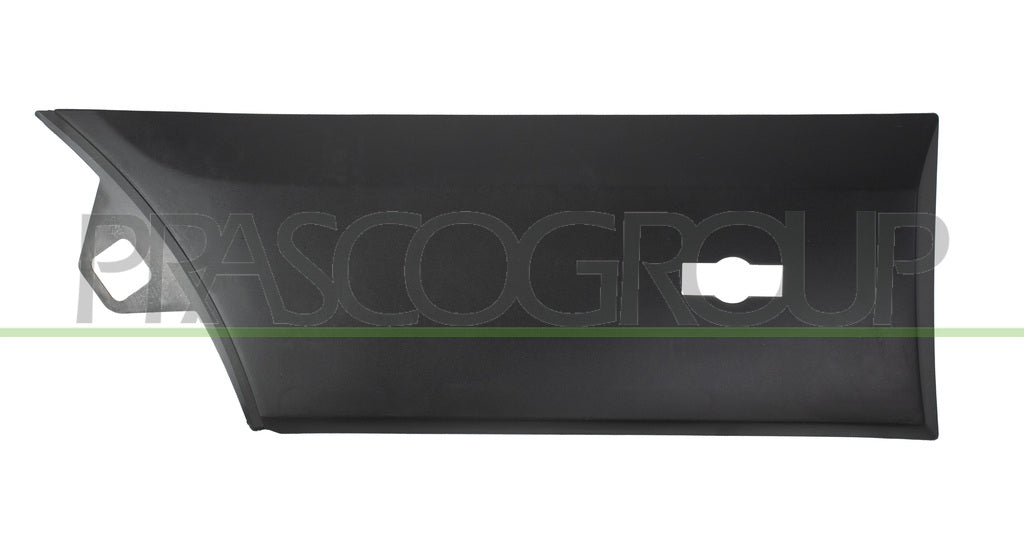 modanatura parafango posteriore destro laterale inferiore parte anteriore nera goffrata con clips con foro luce ingombro mod passo extra lungo ruota singola ford transit ttg 2014 2019 fd9131455