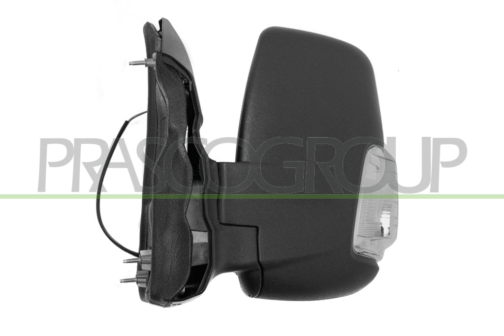 retrovisore sinistro elettrico nero termico chiudibile con fanale bianco braccio corto convesso 8 pins ford transit ttg 2014 2019 fd9137224