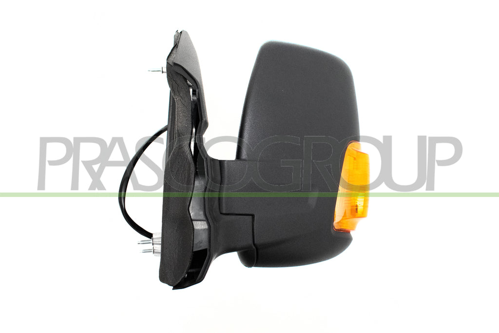retrovisore sinistro elettrico nero termico con fanale arancio chiudibile braccio corto convesso 8 pins ford transit ttg 2014 2019 fd9137226