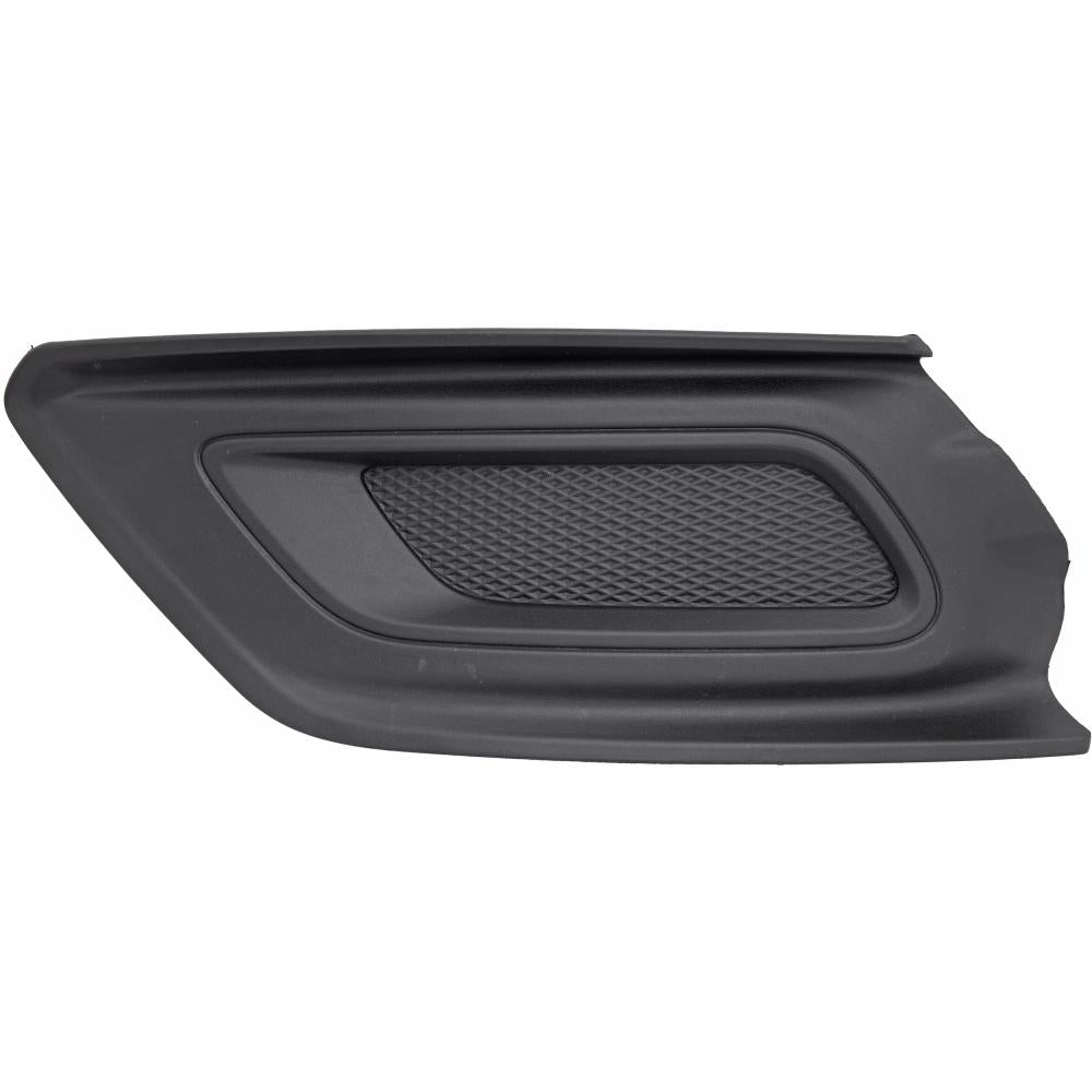 griglia sinistra paraurti anteriore nera goffrata senza sede fendinebbia mod 19 ford transit tourneo custom ttf 2018 fd9162134