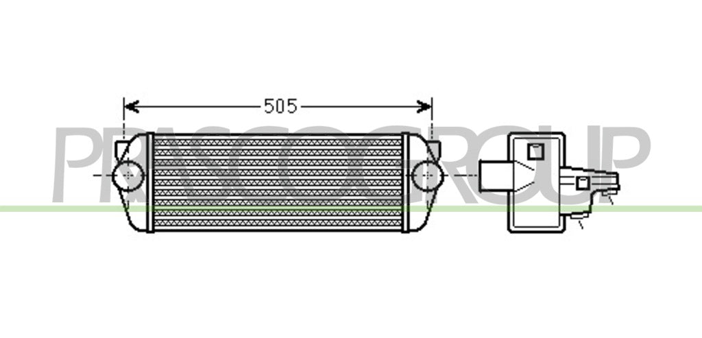 intercooler ford transit tourneo connect 2003 2006 fd930n001