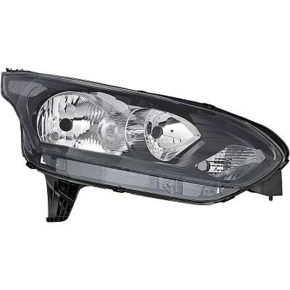 proiettore destro h7 h15 elettrico con motore nero fanale bianco ford transit tourneo connect chc 2014 2018 fd9364913