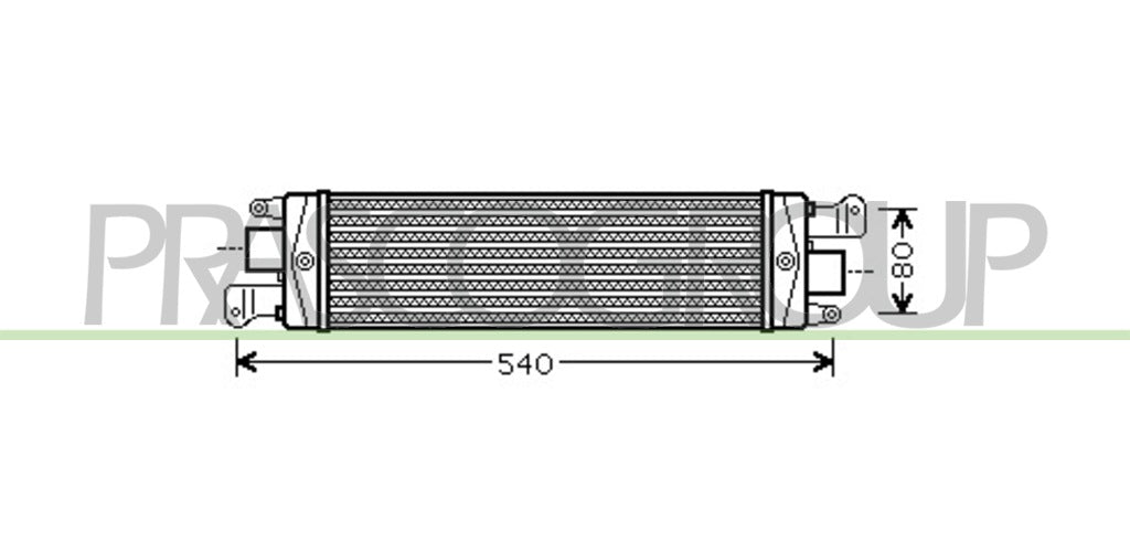 intercooler fiat palio 1997 2004 ft113n001