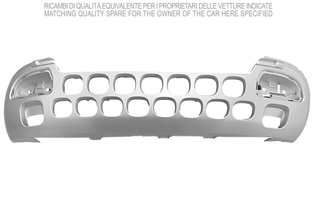modanatura paraurti anteriore centrale con primer fiat panda cross 2014 ft1261235