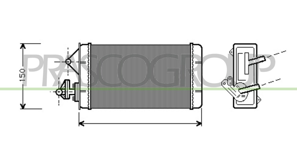 riscaldatore fiat uno 1984 1989 ft127h001