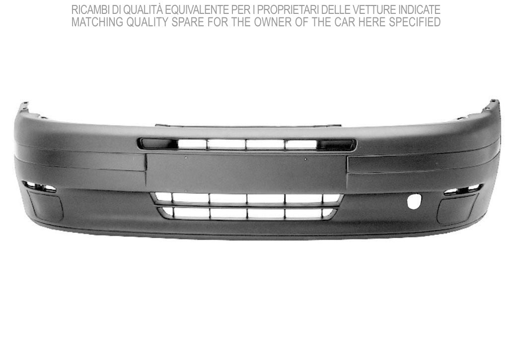 paraurti anteriore nero fiat punto 1993 1999 ft1321001
