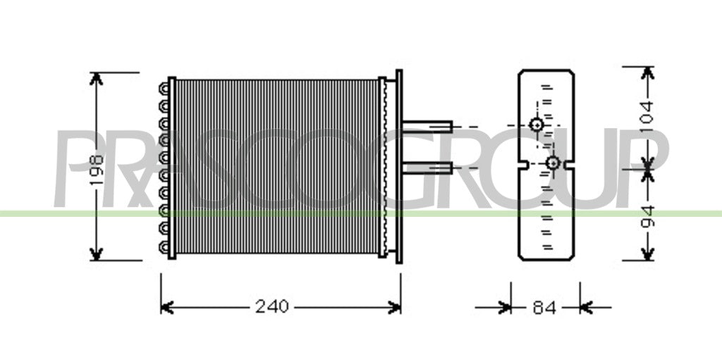 riscaldatore fiat punto 1993 1999 ft132h002