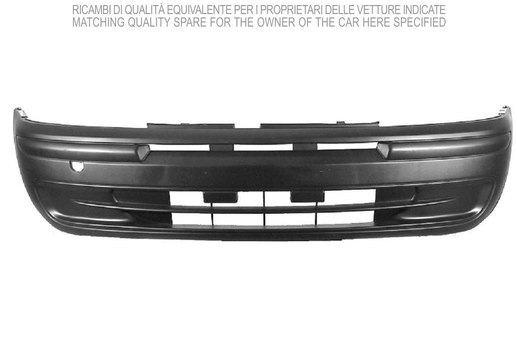 paraurti anteriore nero goffrato mod 5 porte fiat punto 1999 2003 ft1331031