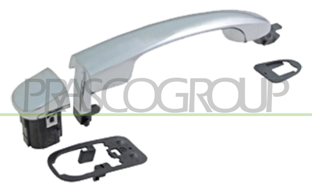 maniglia anteriore destra posteriore destra sinistra esterna cromata senza foro nottolino fiat bravo 2007 2014 ft1388015